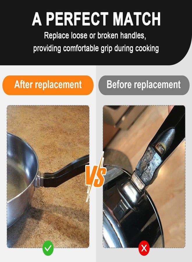 GEAIN P08-033 Fry Saucepan Handle Replacement for Farberware Pan Handle Long, Fits for Farberware Pots and Pans - Image 4